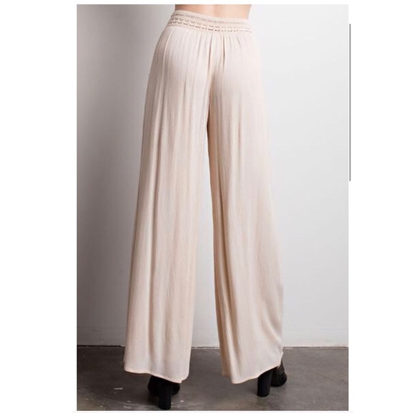 Wishlist Cream Boho Pants - Picture 2 of 3